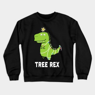 Christmas Tree Rex Crewneck Sweatshirt